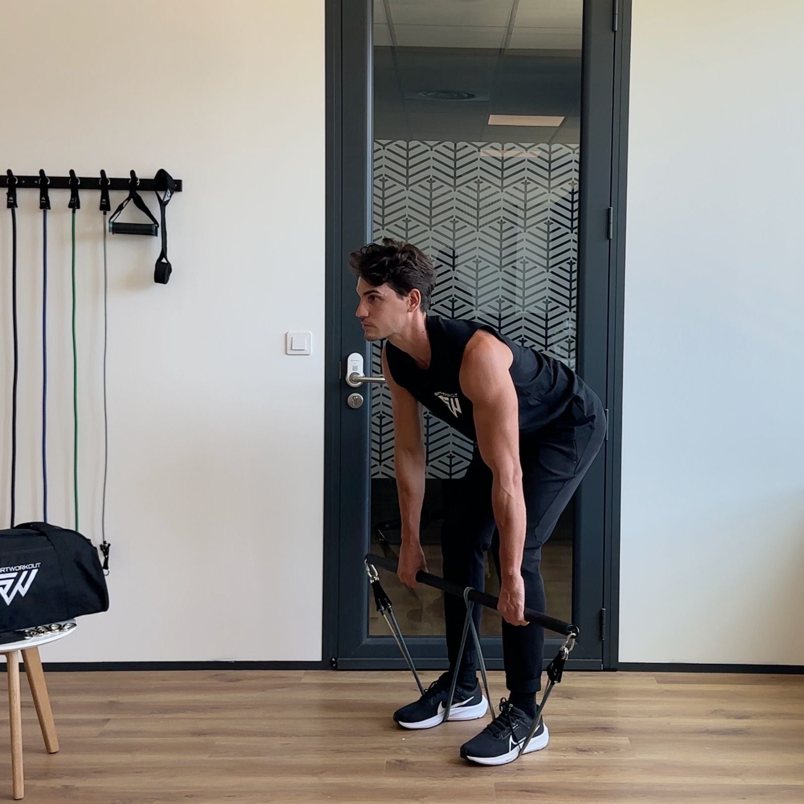 Kit d'Elastiques de Musculation avec Barre SmartWorkout