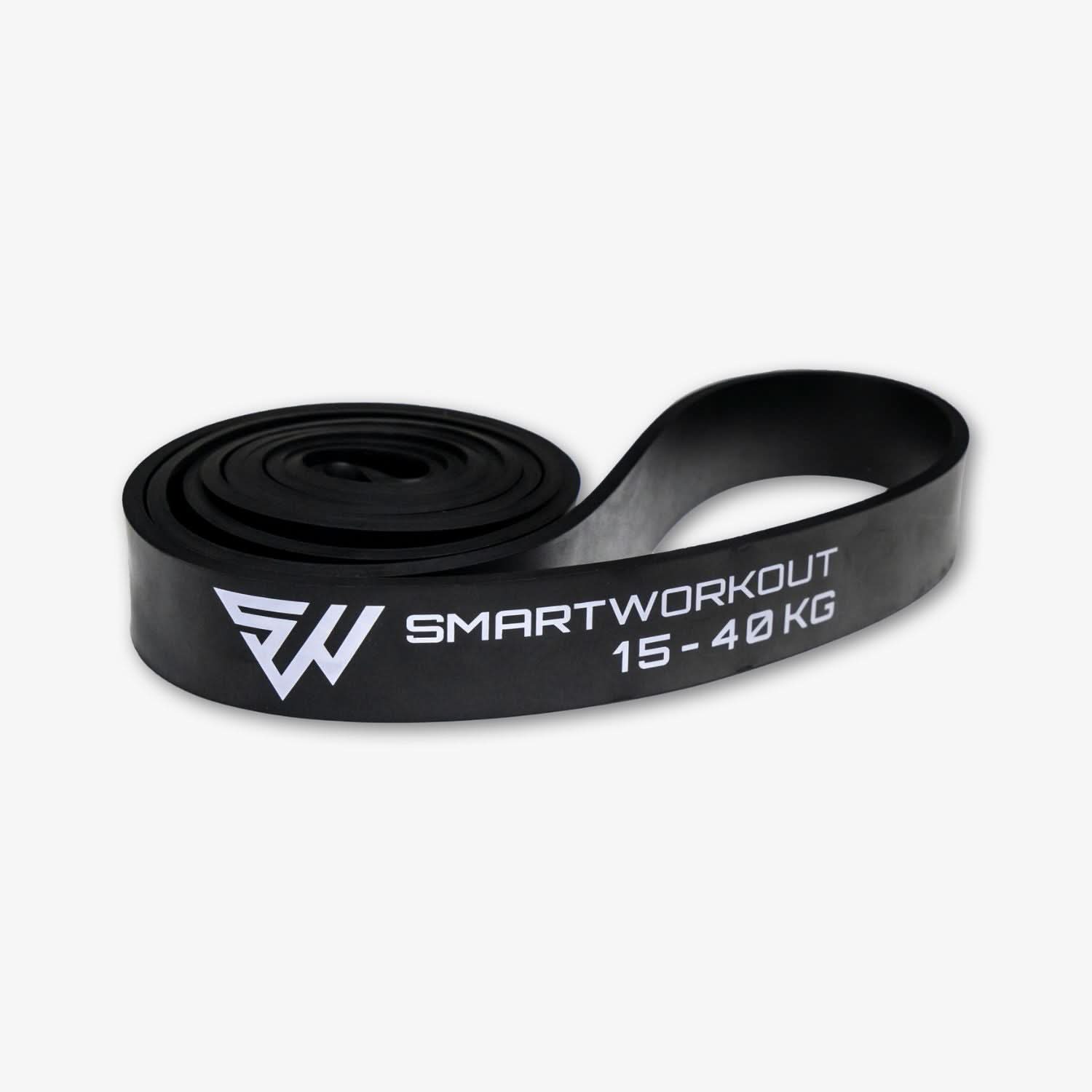 Bande De Résistance SENSEI Power Band 40-55 Kg - Élastique Fitness Latex Naturel - Inclut E-book 16 Exercices