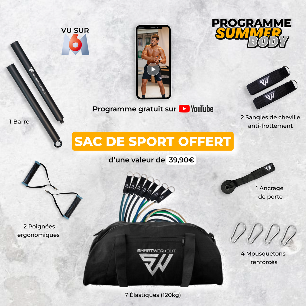 PACK ÉLITE & PROGRAMME SUMMER BODY GRATUIT