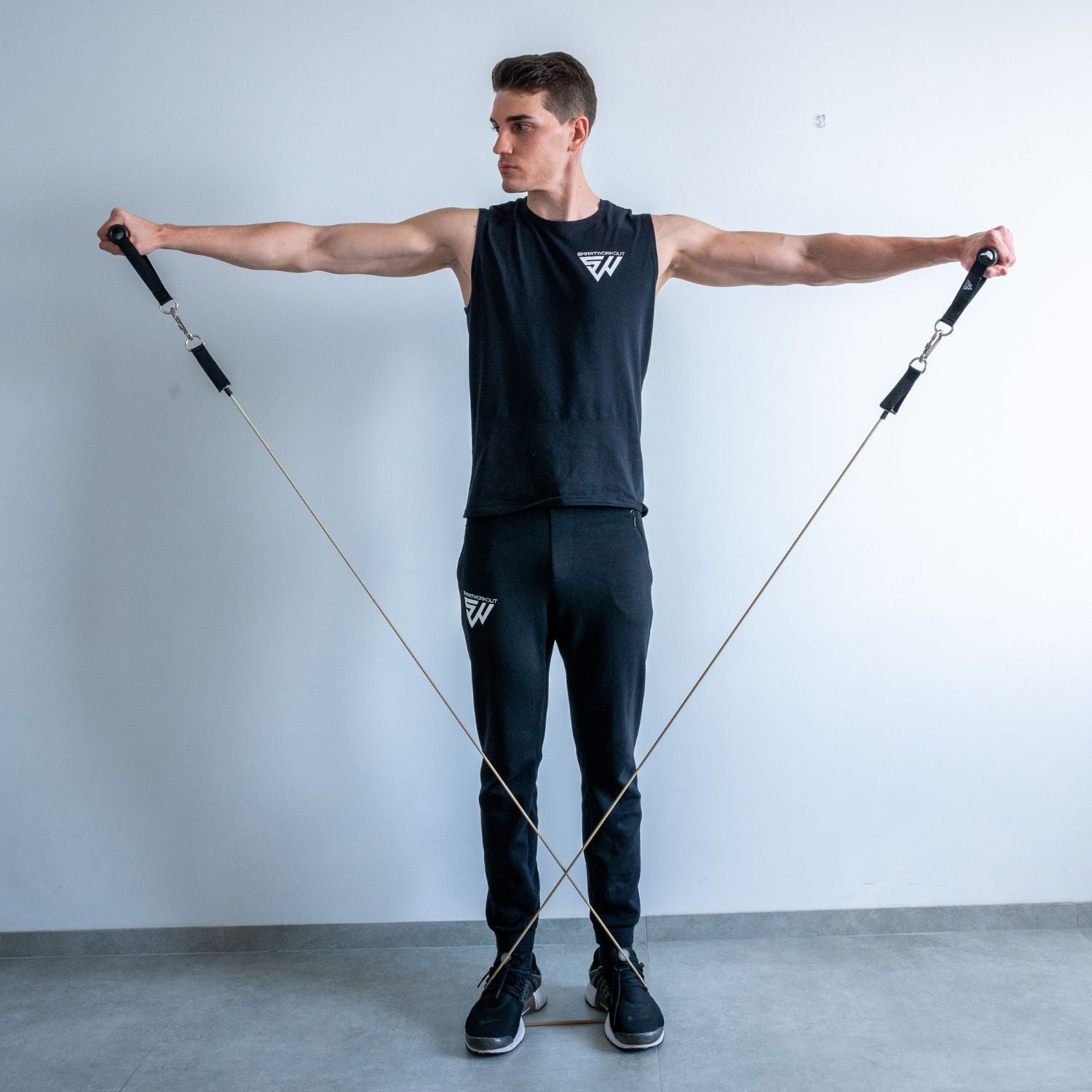 Bandes de Resistance Elastiques Musculation Set, Latex Fitness